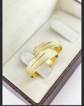 Alianças para noivado e casamento - Modelo 20