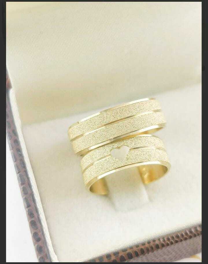 Alianças para noivado e casamento - Modelo 15