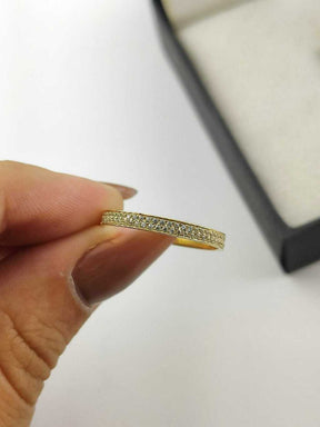 anéis aparadores em ouro 18k - Modelo 04