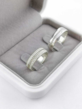 Alianças para namoro e compromisso - Modelo 49