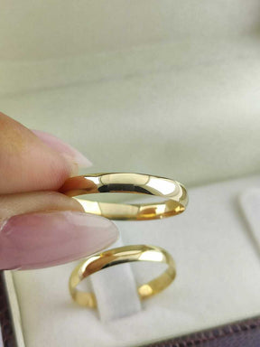 Alianças para noivado e casamento - Modelo 143