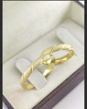 Alianças para noivado e casamento - Modelo 32