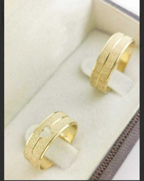 Alianças para noivado e casamento - Modelo 15
