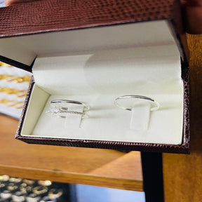 Aliança de Prata de Namoro e Compromisso