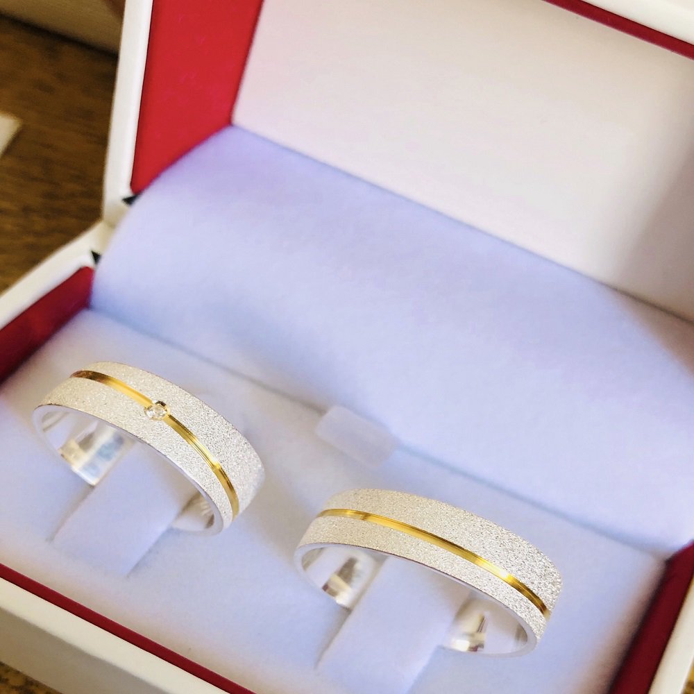 Alianças de Prata Namoro e Compromisso