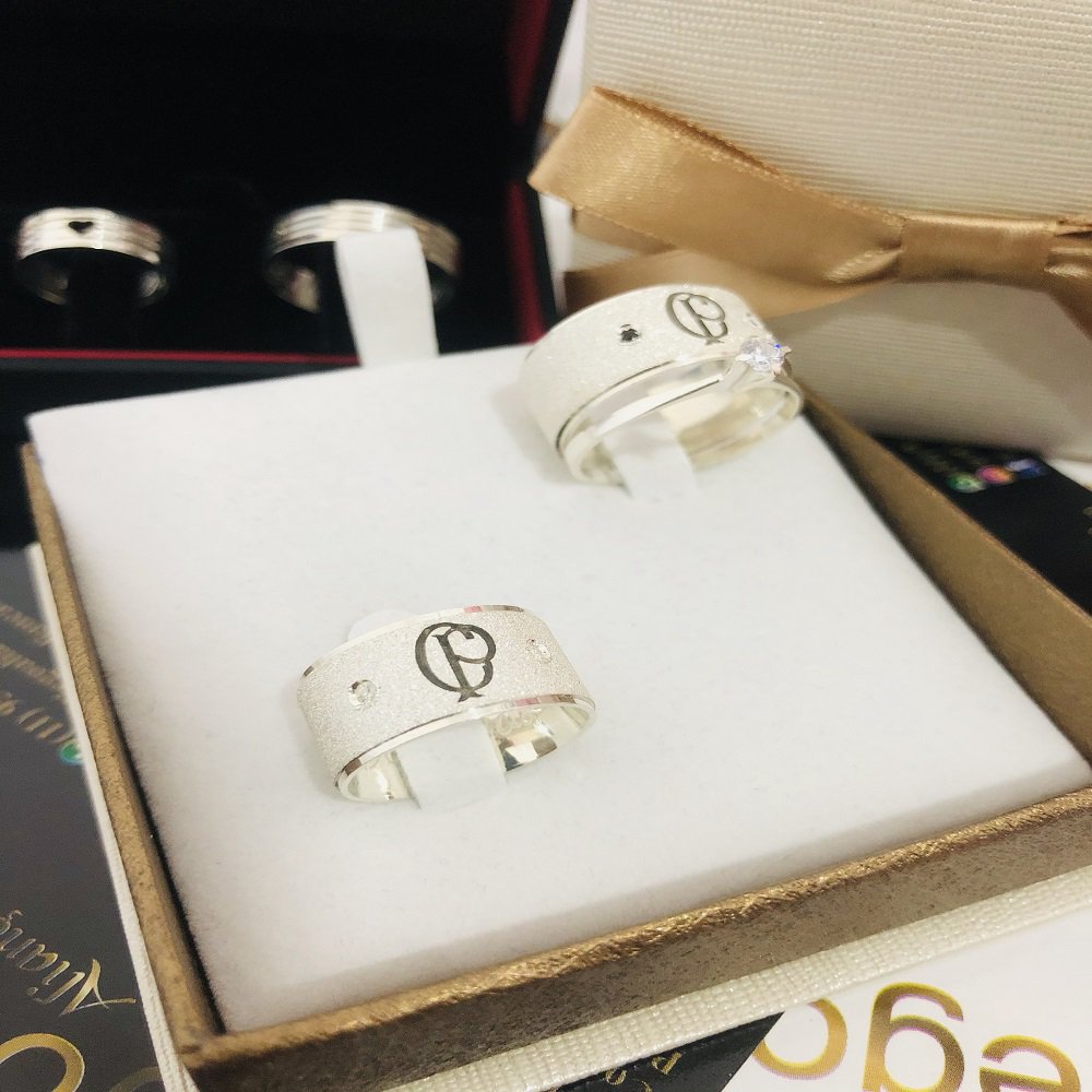 Alianças de Prata Namoro e Compromisso