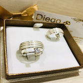 Alianças de Prata Namoro e Compromisso