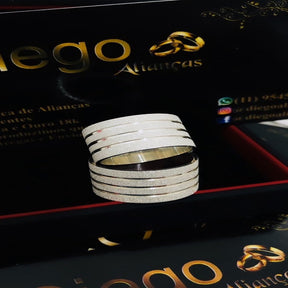 Alianças de Prata Namoro e Compromisso