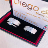 Alianças de Prata Namoro e Compromisso