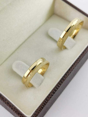 Alianças para noivado e casamento - Modelo 120