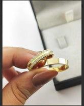 Alianças para noivado e casamento - Modelo 35