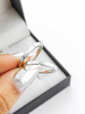 Alianças para namoro e compromisso - Modelo 44