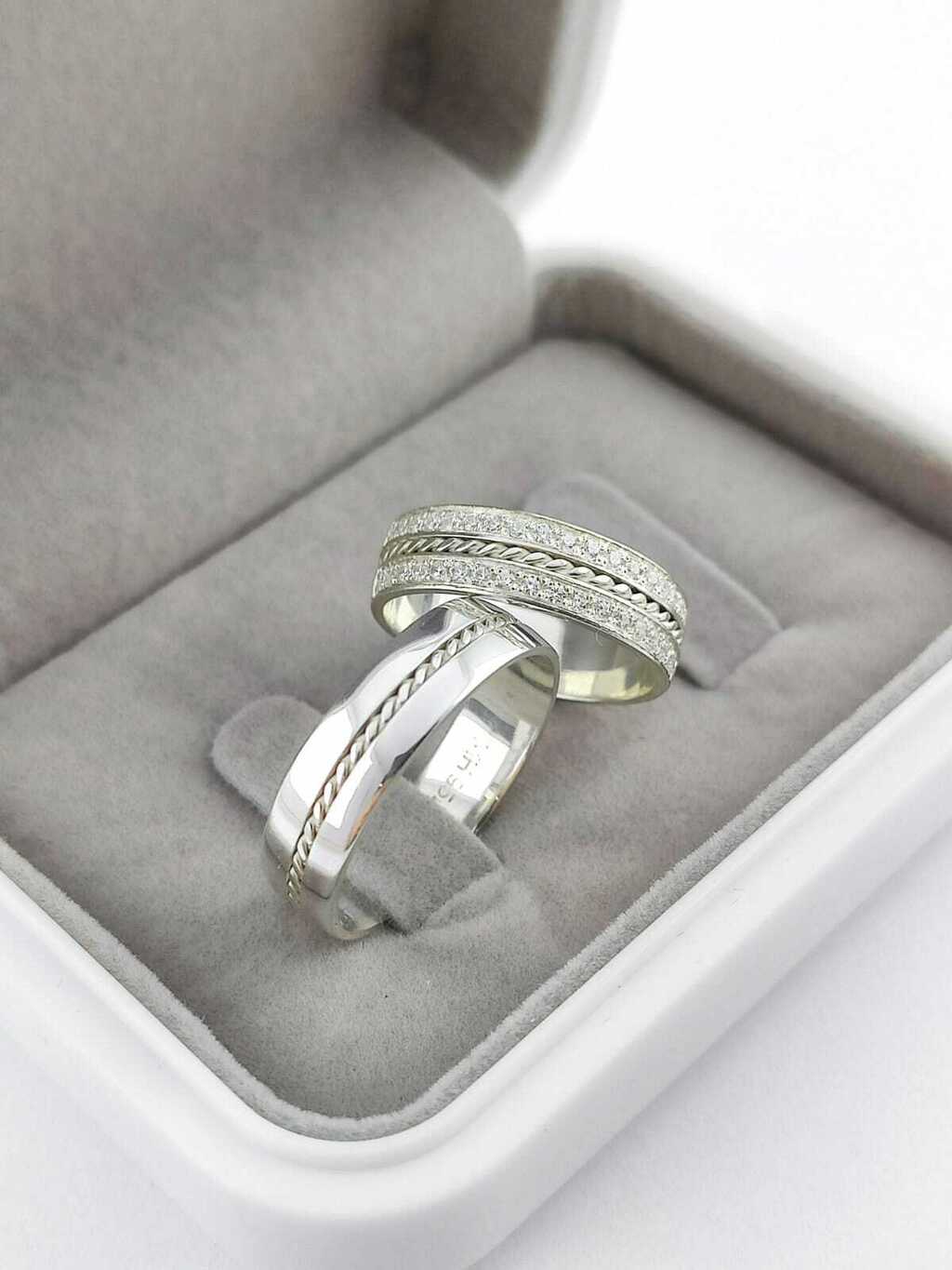 Alianças para namoro e compromisso - Modelo 49