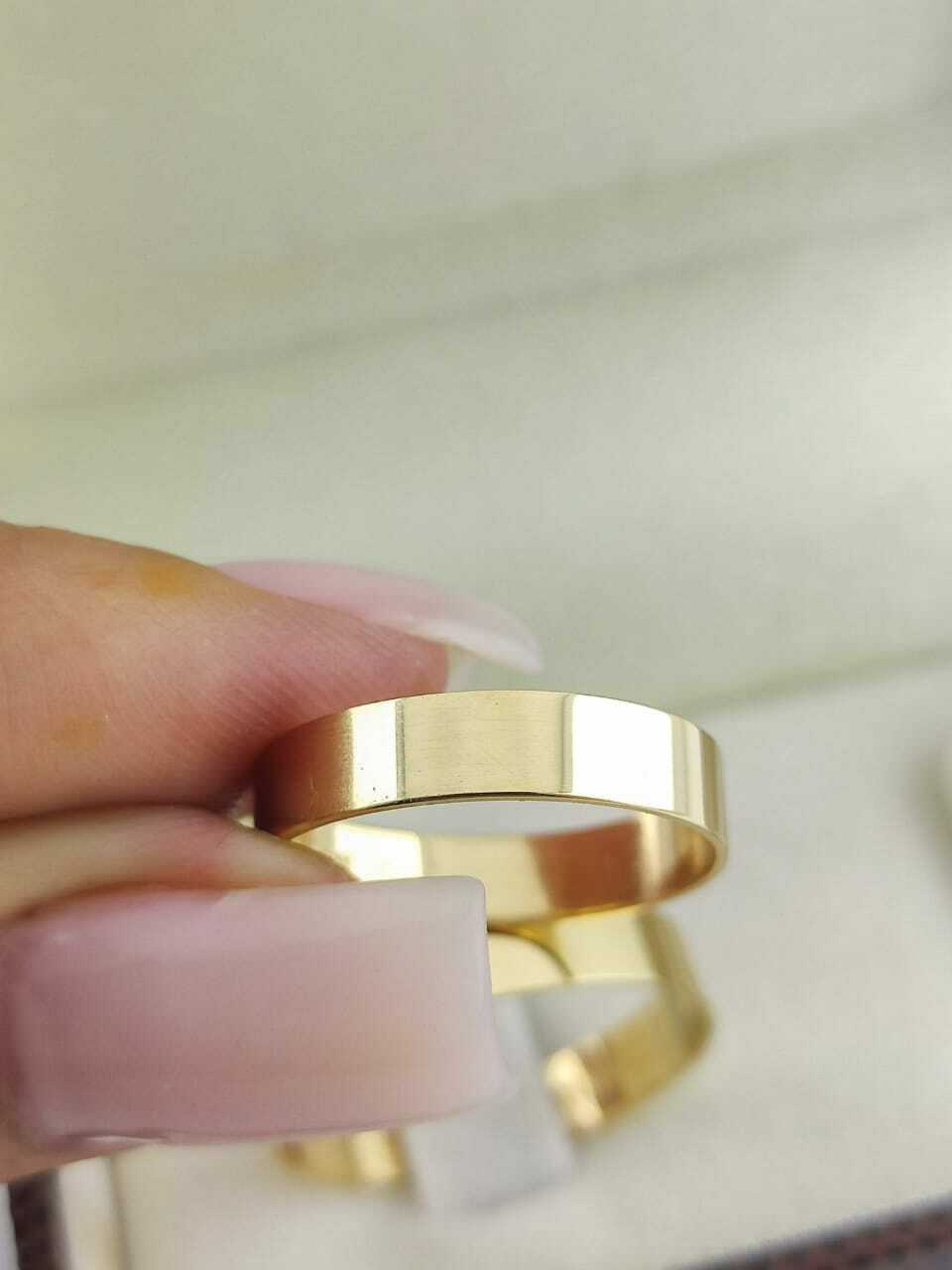 Alianças para noivado e casamento - Modelo 130