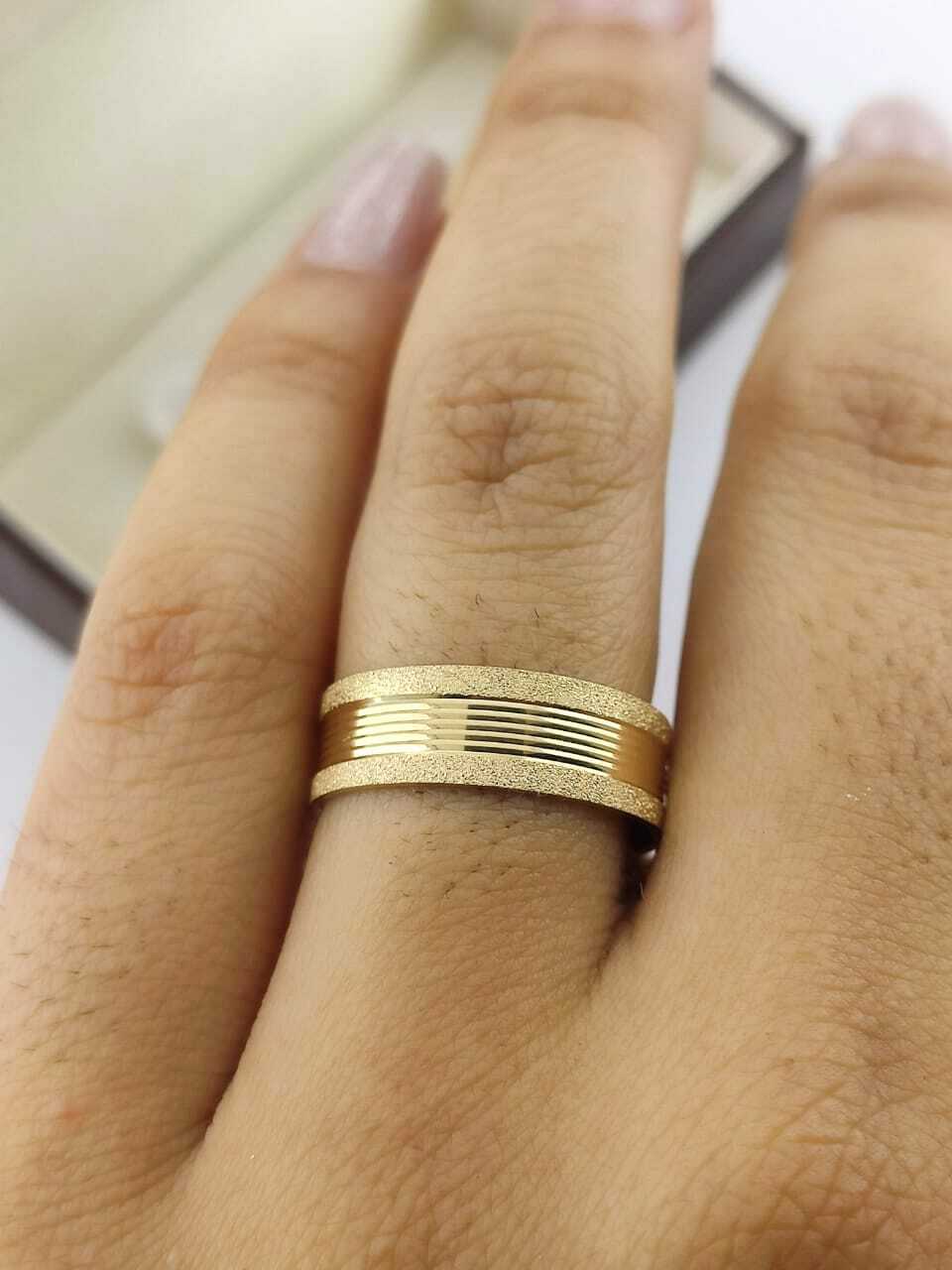 Alianças para noivado e casamento - Modelo 106