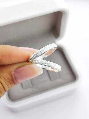 Alianças para namoro e compromisso - Modelo 58