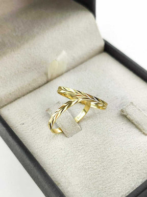 Alianças para noivado e casamento - Modelo 79