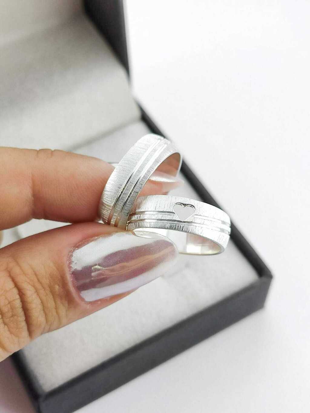 Alianças para namoro e compromisso - Modelo 47