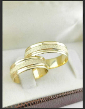 Alianças para noivado e casamento - Modelo 25