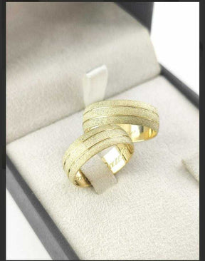 Alianças para noivado e casamento - Modelo 36