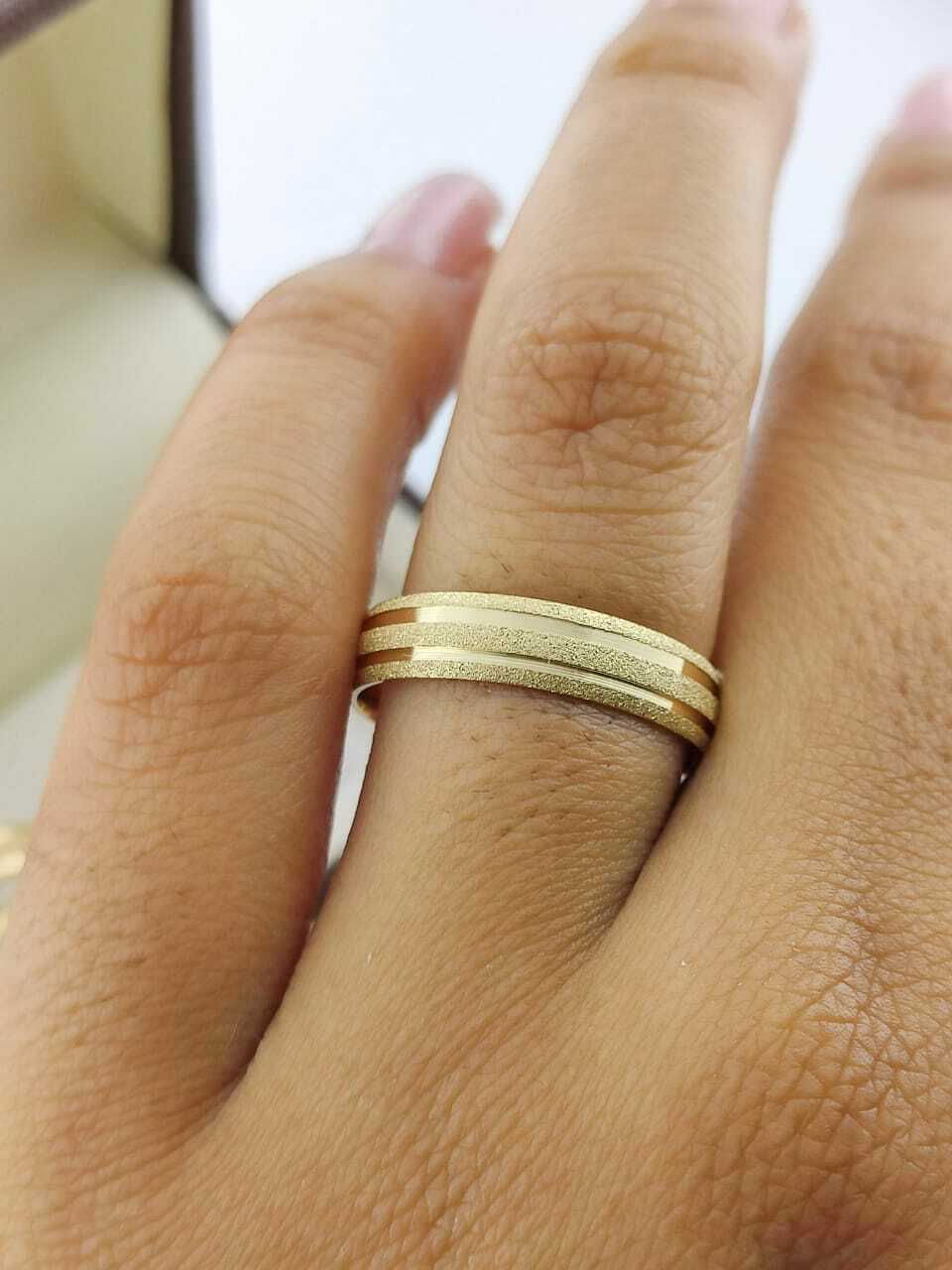 Alianças para noivado e casamento - Modelo 127