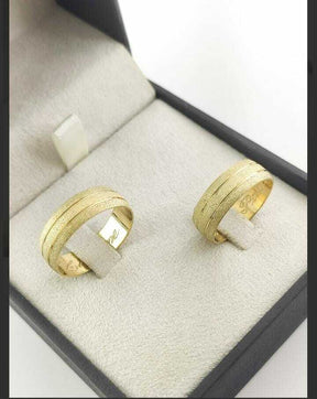 Alianças para noivado e casamento - Modelo 36