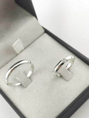 Alianças para namoro e compromisso - Modelo 01