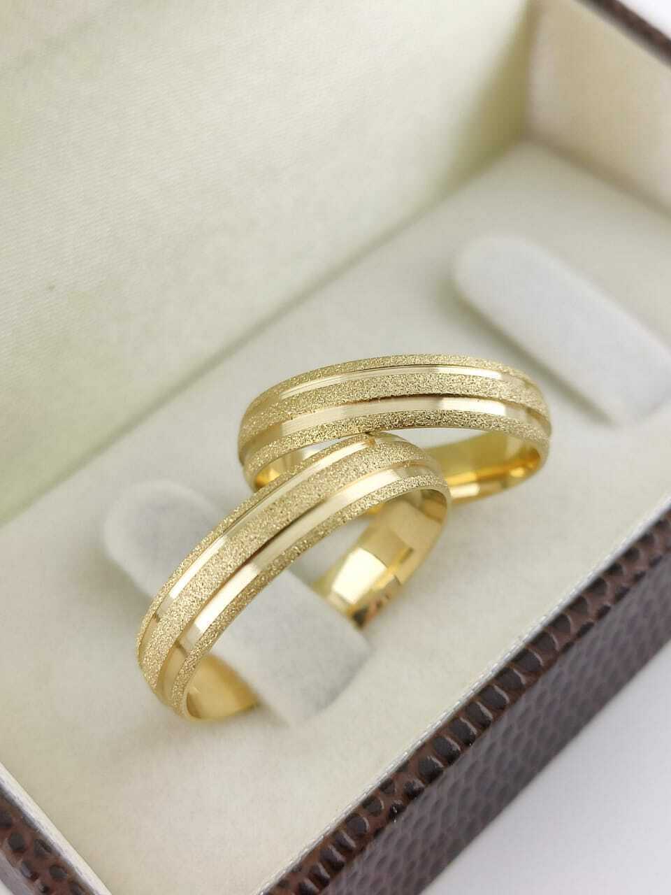 Alianças para noivado e casamento - Modelo 127