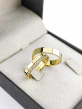 Alianças para noivado e casamento - Modelo 87