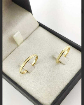 Alianças para noivado e casamento - Modelo 37