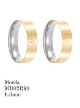 Aliança de Moeda Antiga 6 MM