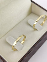 Alianças de Ouro18k Noivado e Casamento Banhado a Ouro 18k