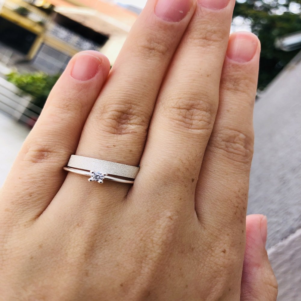 Alianças de Prata Namoro e Compromisso